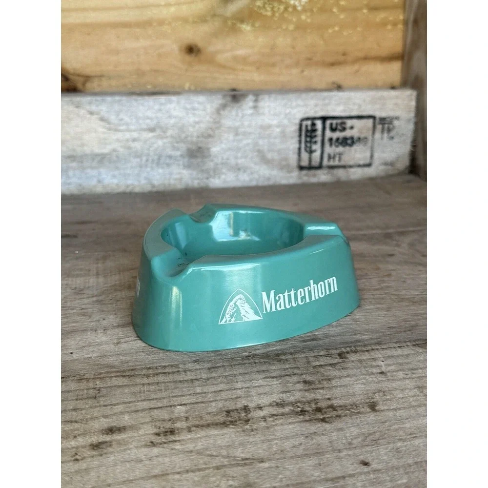 Vintage Matterhorn Plastic Ashtray Bar Decor Mancave Decor Ash‎ Tray